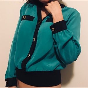 Vintage Long Sleeve Blouse